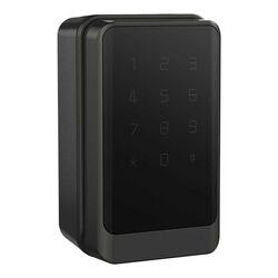 Cassaforte per chiavi pavo nera 50 mm x 72 mm x 165 mm
