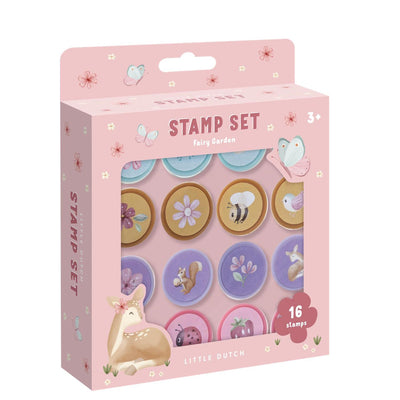Bambolino Toys Little Dutch Stamps Jardín de Hadas - 16 uds.