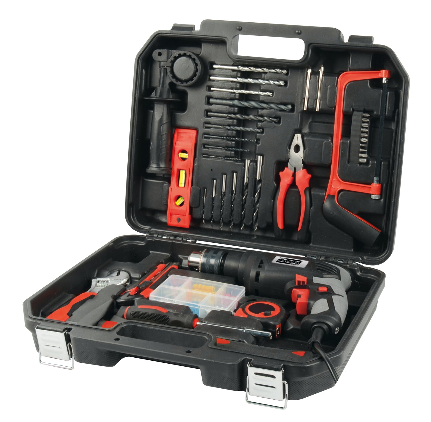 Set di utensili Brüder Mannesmann con trapano (hobby) - 12615