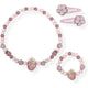 Pequeño juego de joyas de madera holandesa Strawberry, 4dlg.
