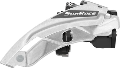 Voorderailleur Sunrace M500 7 8 Dual Pull Zilver
