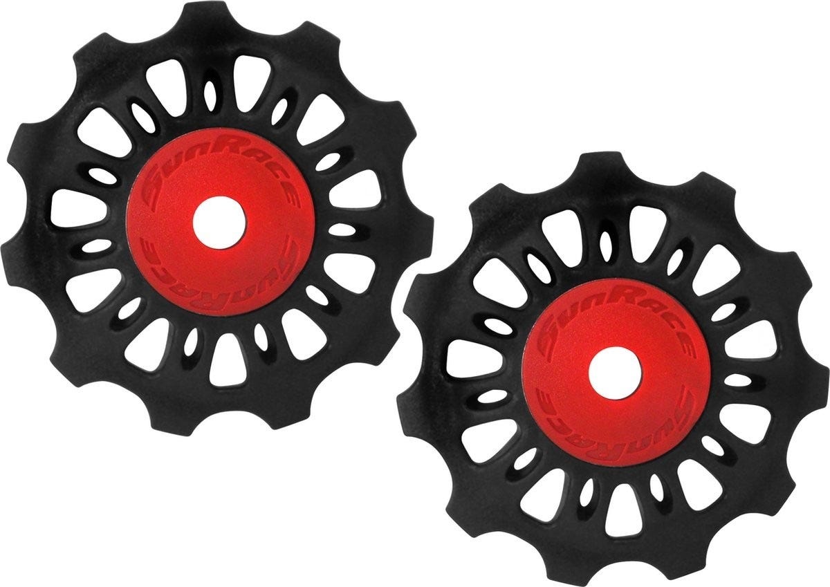 Sunrace SP856 Deralleur Wieltjes 7 8 9 10 11 Velocità 2 pezzi sulla mappa
