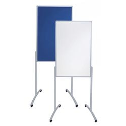 Tablero de presentación frank acero lacado magnético independiente 760 x 1210 mm