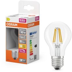 Sram light source o retrofit classic clear e27 3.4 w warm white