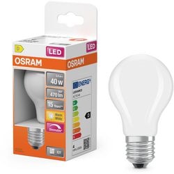 Sram light source o retrofit classic frosted e27 5.9 w warm white