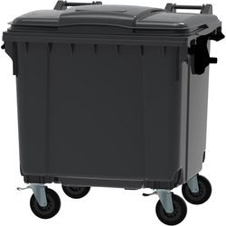 Cassetta portaoggetti gs 150099 senza marchio con coperchio da 1100 l