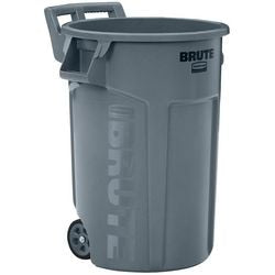 Contenedor de basura Rubbermaid Brute gris 166 l