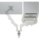 Brazo para monitor leitz ergo 6538 gris claro