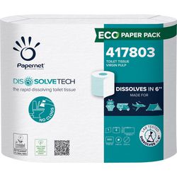 Papel higiénico papernet dissolve tech 417803