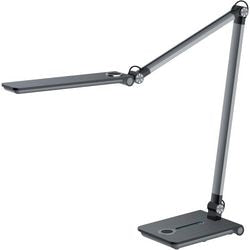 Lampada da scrivania Hansa Wave LED grigia