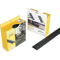 Protector de cable d-line eu cc-1 negro 60 mm x 12 mm