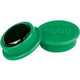 Imanes magnéticos para pizarra blanca Nobo - paquete de 10 - imanes de 13 mm - verde