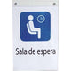 Board holder archivo 2000 20703 cs tp ps (polystyrene) transparent