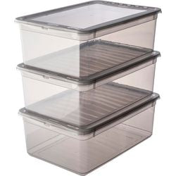 Contenitore portaoggetti 3002082700000 11 l grigio