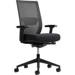 Office chair bisley bisen1335zw black height adjustable