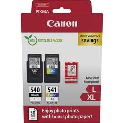 Cartuccia d'inchiostro canon 5224b012 540, 541 ciano, giallo, magenta, nero
