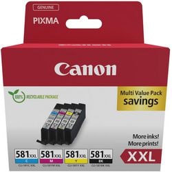 Ink cartridge canon 1998c007 cli-581xx b c m y