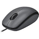Mouse logitech 910-006652 cablato nero