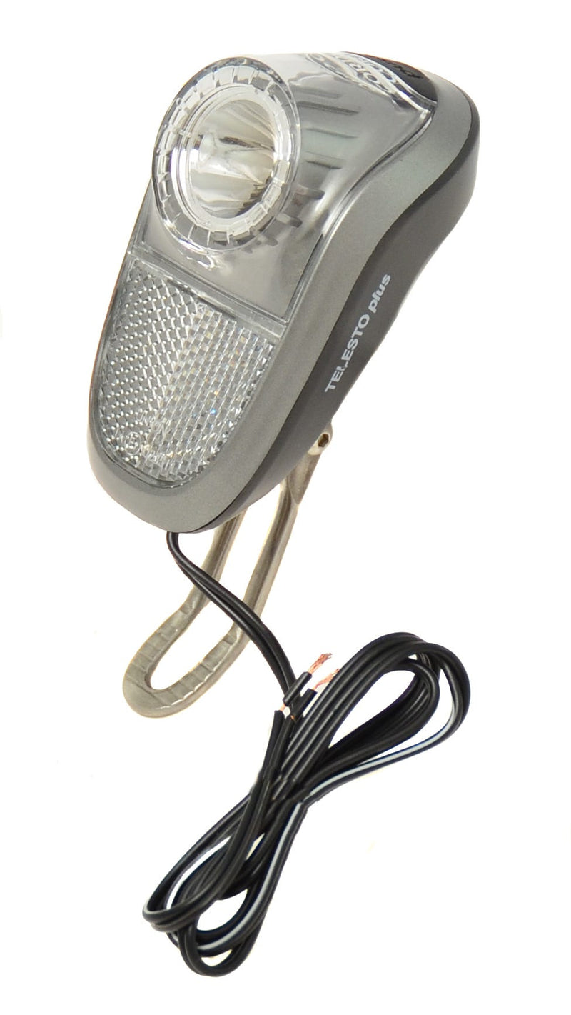 Faro Cordo LED telesto plus 10 lux on off (buje) dinamo