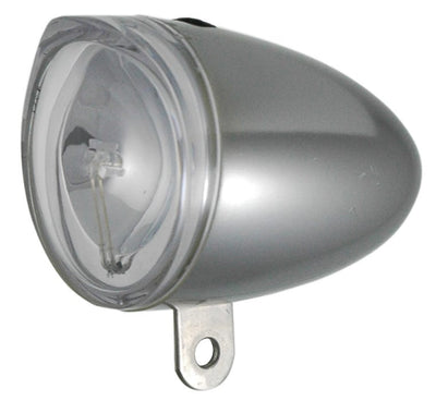 Faro imp cordo led siria cromado con batería incluida