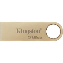 Usb-stick kingston datatraveler se9 g3 512 gb goud
