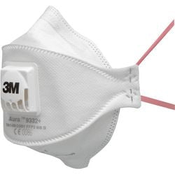 3m 1061813 - maschera pieghevole 9332 + ffp3 2pz | 1 pz