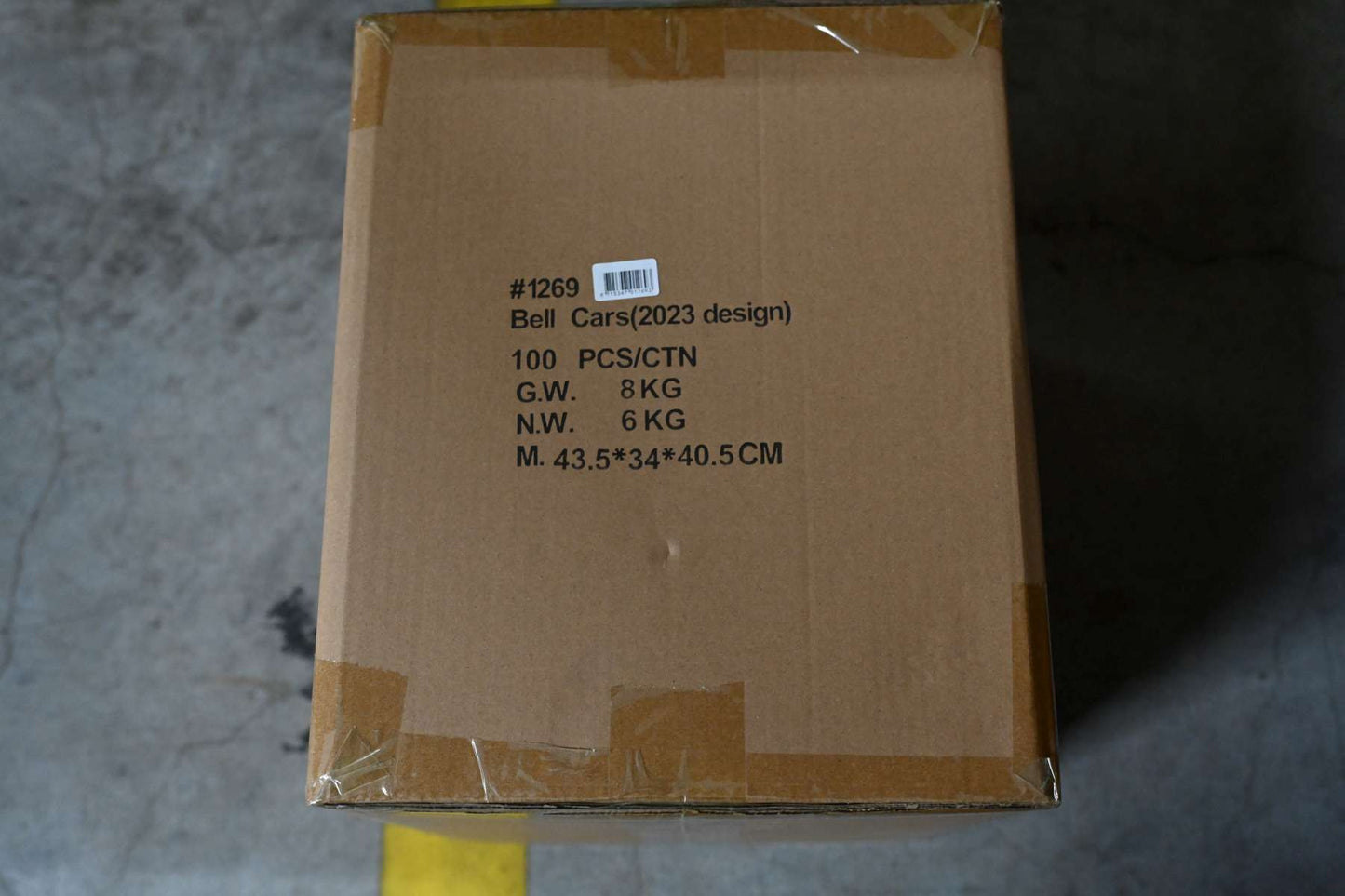 Disney autos disney cars fietsbel - jongens - rood