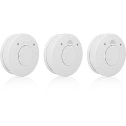 Smartwares fsm-12503 - rilevatori di fumo 3 pezzi 85 db - batteria e sensore 10 anni - etichetta q - rilevatore di incendio