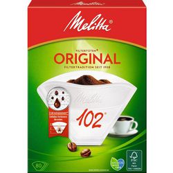 Litta coffee filters me original 102 white 124 mm pack of 80