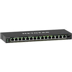 Conmutador abi netgear gs316ep-100pes negro