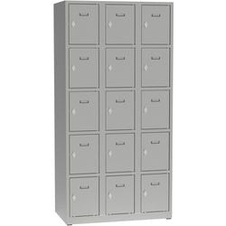 Armario a83350.09 metal gris 500 mm x 900 mm x 1800 mm (pr x an x al)