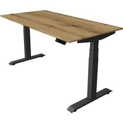 Scrivania sit-stand Kerkmann Move 4 rovere