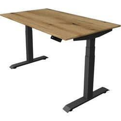 Scrivania sit-stand Kerkmann Move 4 rovere