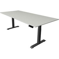 Scrivania sit-stand Kerkmann Move 4 grigio chiaro