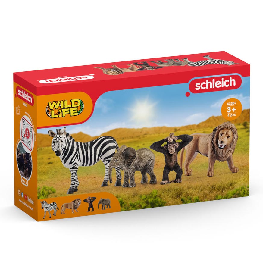 SCHLEICH Wild Life Starter Set 42387