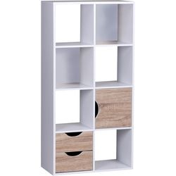 Libreria Wohnling in truciolare 6 ripiani