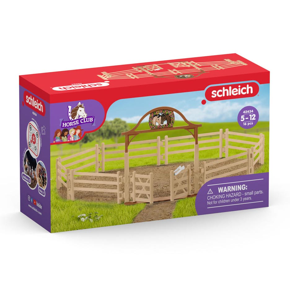 SCHLEICH HOURN CLUB CIFCENZA PER I Cavalli con Poort 42434