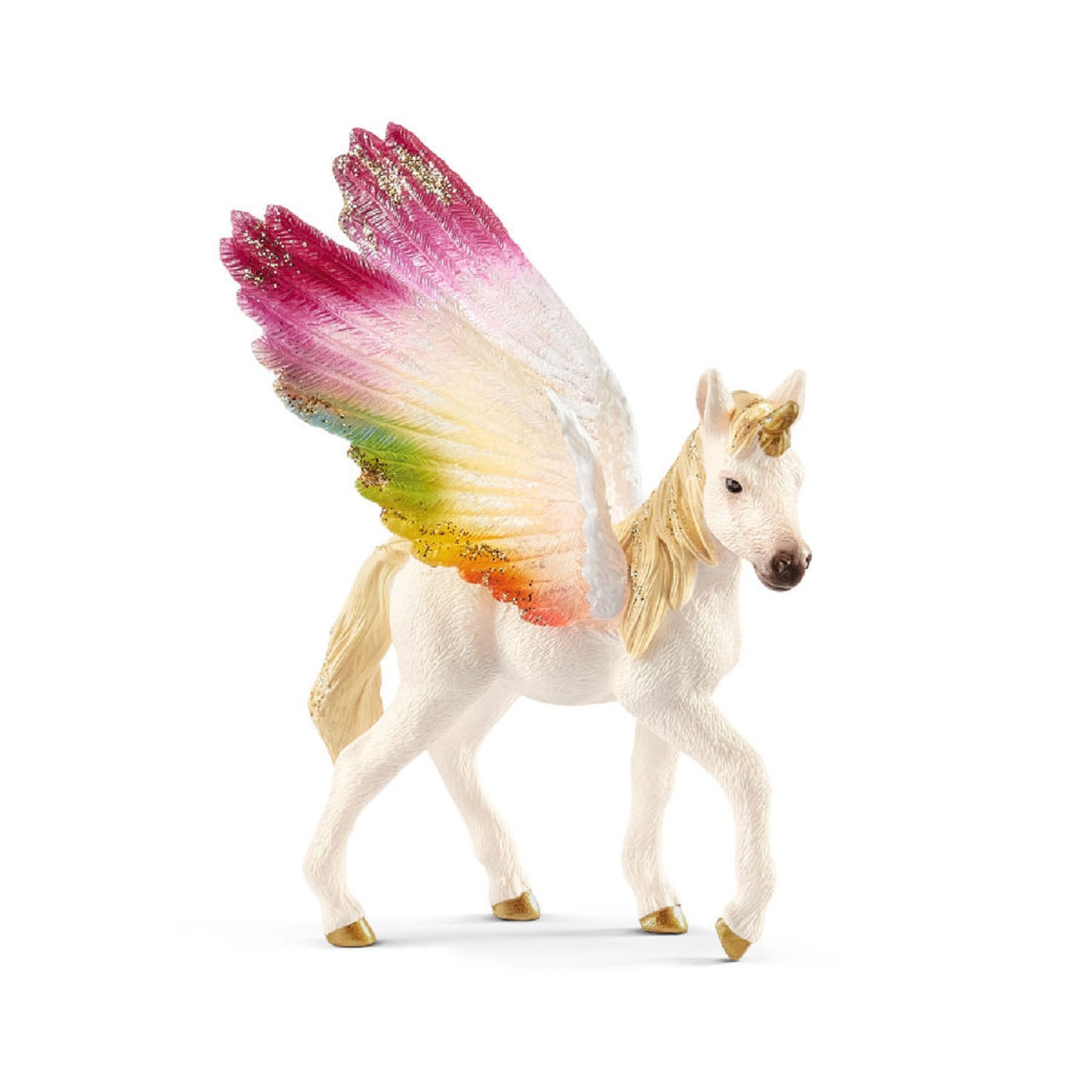 Schleich bayala puledro unicorno arcobaleno alato 70577