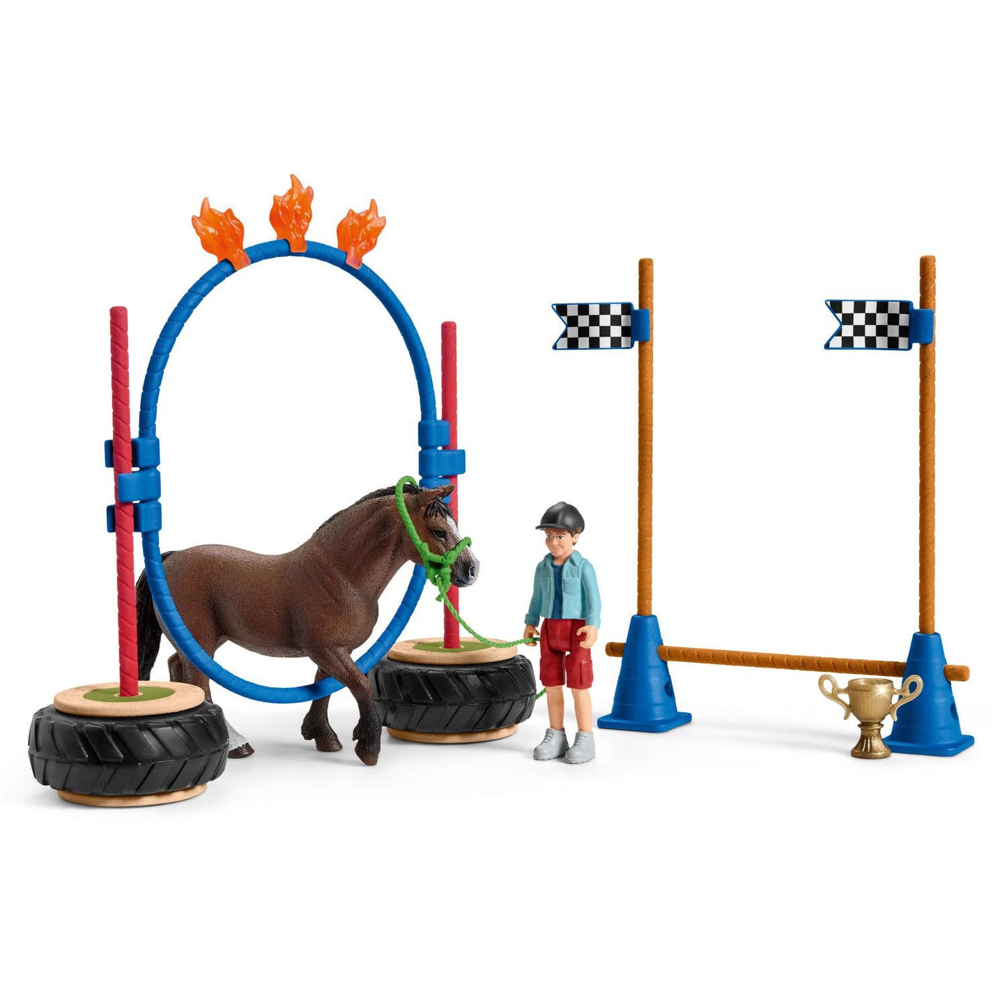 Schleich Horse Club Pony Agility Match 42482