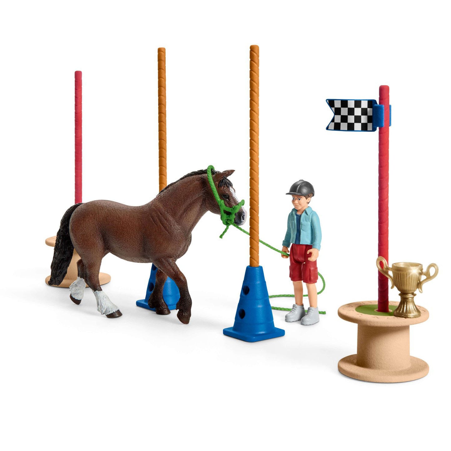 SCHLEICH HOIVE CLUB PONHE AGILITÀ MATCHIO 42482