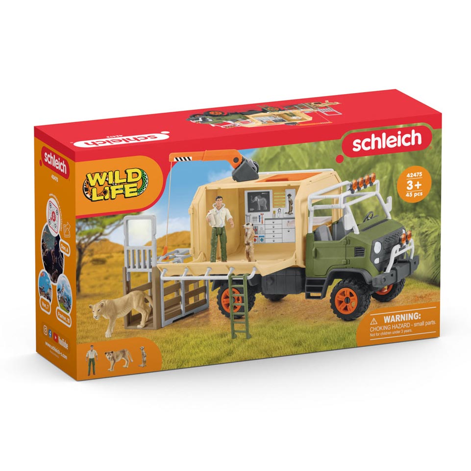 Schleich Vida salvaje Gran vida de vida para animales 42475
