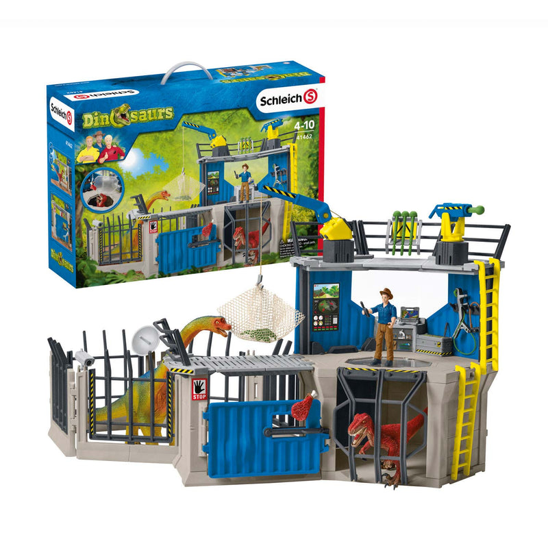 Schleich Dinosaurs Groot Dino Research Estación