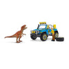 Schleich dinosaurs off-road voertuig met dino wachtpost 41464