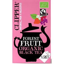 Té clipper frutas del bosque té negro orgánico bolsas de hierbas