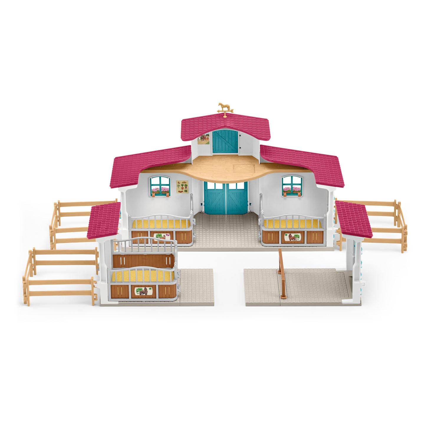 Manoge del Schleich Horse Club con accessori 42567