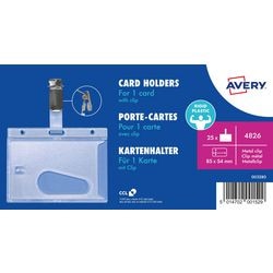 Tarjeta de seguridad avery zweckform 4826