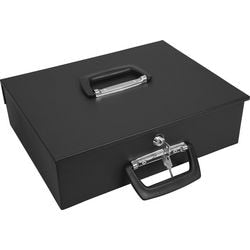 Cerradura de cilindro wedo para caja registradora 290 x 365 x 120 mm negro