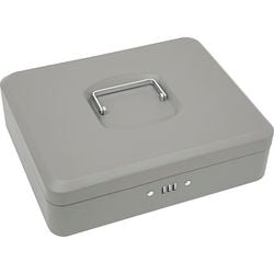 Cerradura de cilindro wedo para caja registradora 251 x 310 x 95 mm gris