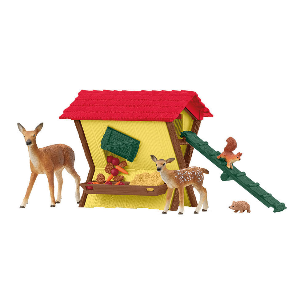 Schleich Farm World The Forest Animals Feed 42658