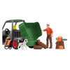 Schleich Farm World Houtzager con veicolo 42659